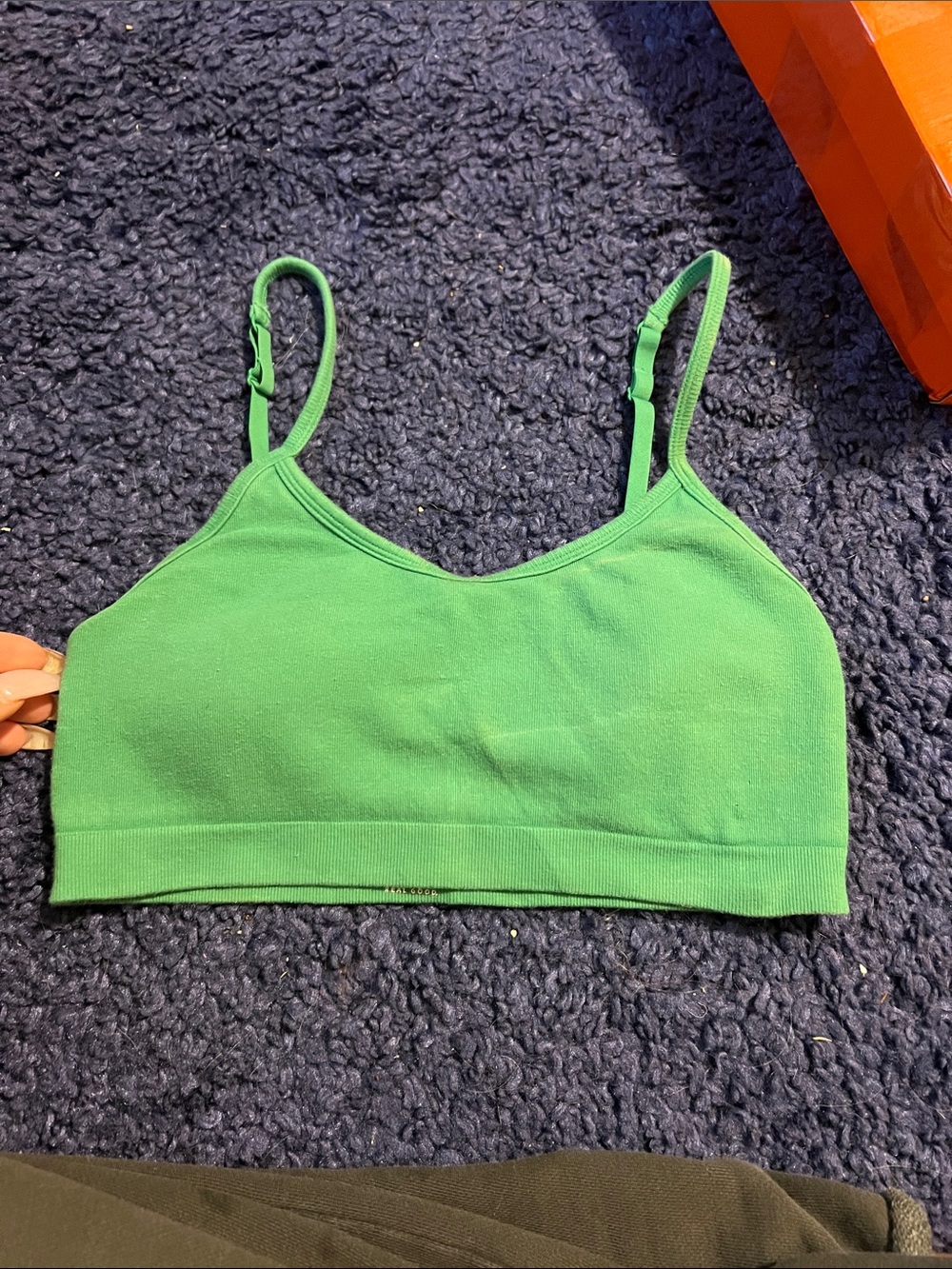 aerie Green Seamless Bralette